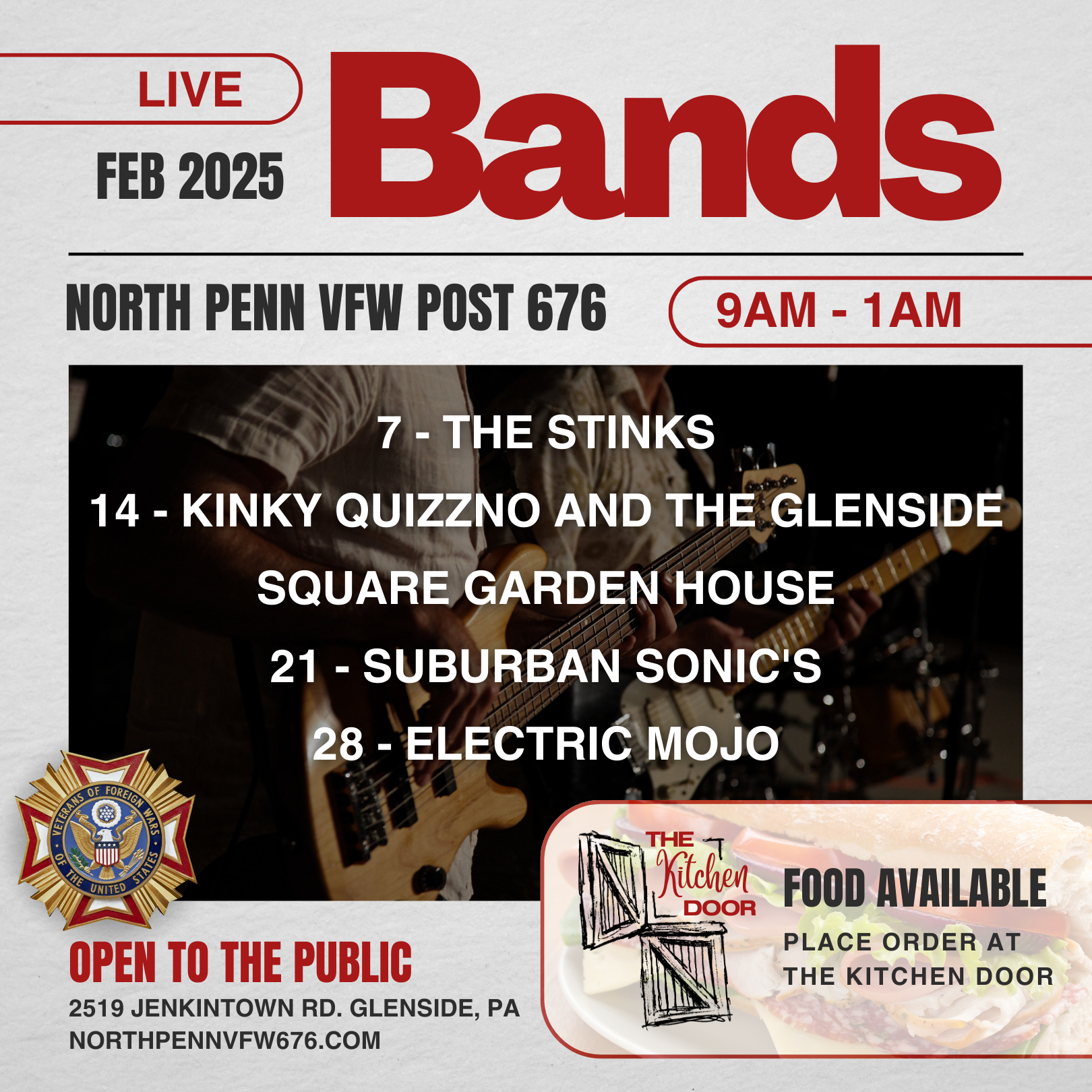 February Bands