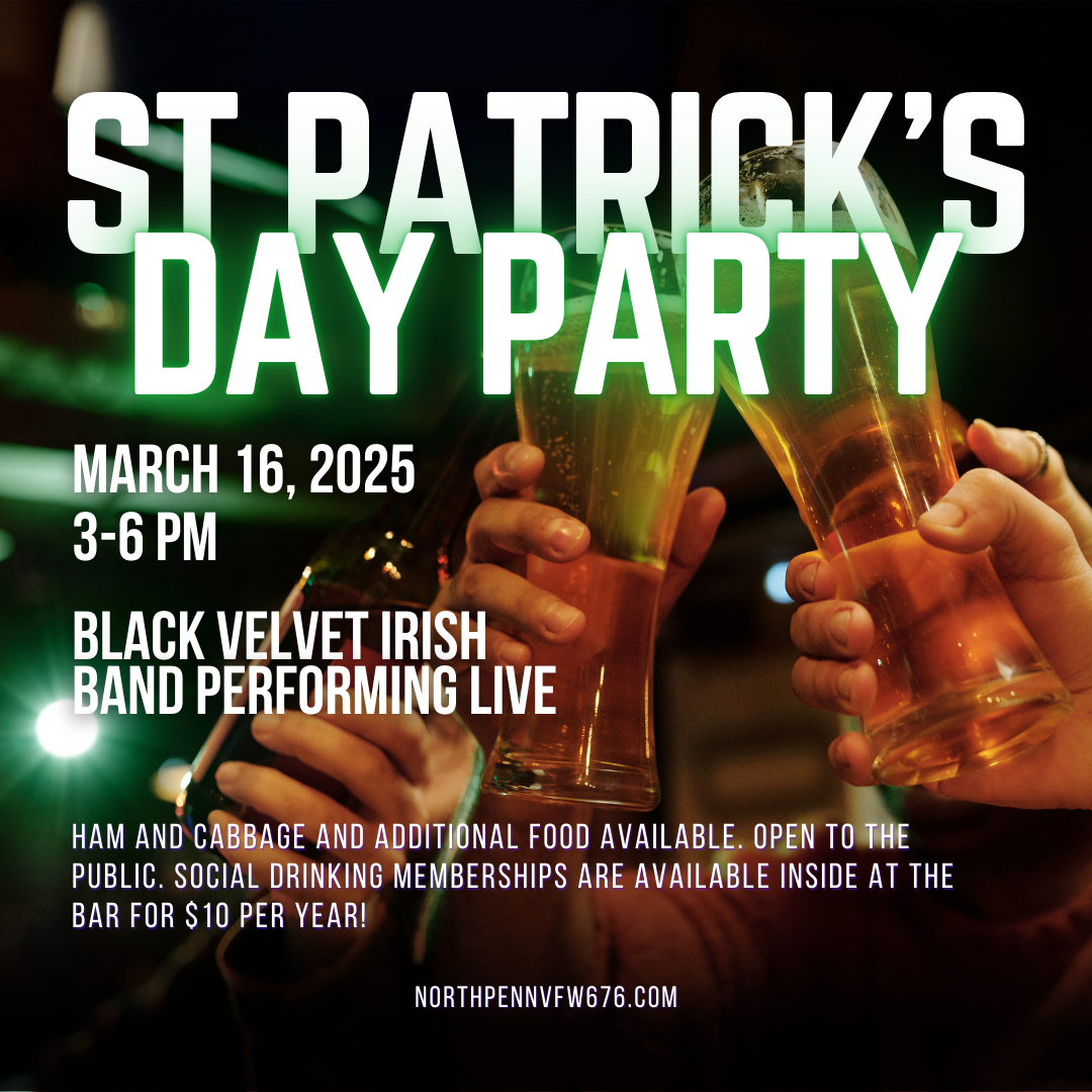 St Patricks Day Party 2025