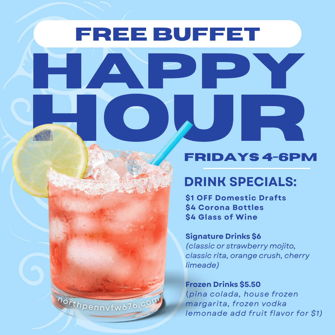 Free Buffet Happy Hour